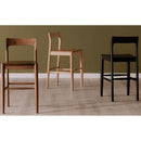 Hospitality furniture - Solid Wood Open-Back Counter Stool - www.oroatrade.com
