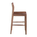Hospitality furniture - Solid Wood Open-Back Counter Stool - www.oroatrade.com