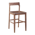 Hospitality furniture - Solid Wood Open-Back Counter Stool - www.oroatrade.com