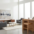 Hospitality furniture - Solid Wood Open-Back Counter Stool - www.oroatrade.com