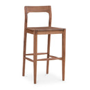 Hospitality furniture - Solid Wood Open-Back Bar Stool - www.oroatrade.com