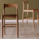 Hospitality furniture - Solid Wood Open-Back Bar Stool - www.oroatrade.com