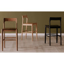Hospitality furniture - Solid Wood Open-Back Bar Stool - www.oroatrade.com