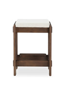 Contract furniture - Wooden Padded Seat Counter Stool - www.oroatrade.com