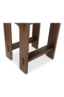 Contract furniture - Wooden Padded Seat Counter Stool - www.oroatrade.com