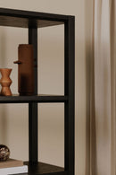 Contract furniture - Oak Veneer Wood Bookcase - www.oroatrade.com
