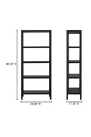 Contract furniture - Oak Veneer Wood Bookcase - www.oroatrade.com