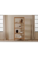 Contract furniture - Oak Veneer Wood Bookcase - www.oroatrade.com