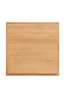 Round Natural Wood Table | Novi Living May | Oroatrade.com