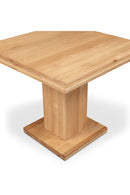 Round Natural Wood Table | Novi Living May | Oroatrade.com