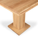 Natural Oak Square Counter Table | Novi Living May | Oroa.com