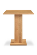 Natural Oak Square Bar Table | Novi Living May | Oroa.com