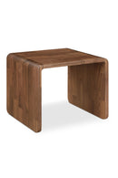 C-Shape Oak Side Table | Novi Living Carrie | Oroa.com
