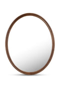 Oak Oval Wall Mirror | Novi Living Alcott | Oroatrade.com
