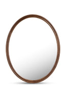Oak Oval Wall Mirror | Novi Living Alcott | Oroatrade.com