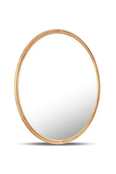 Oak Round Wall Mirror | Novi Living Alcott | Oroatrade.com