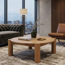 3-Legged Solid Oak Coffee Table | Novi Living Jack