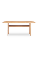 Solid Natural Oak Console Table | Novi Living Ruby | Oroa.com