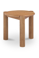 3-Legged Solid Oak Side Table | Novi Living Jack | Oroatrade.com