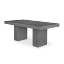 Hospitality furniture - Gray Concrete Outdoor Dining Table - www.oroatrade.com