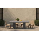 Hospitality furniture - Gray Concrete Outdoor Dining Table - www.oroatrade.com