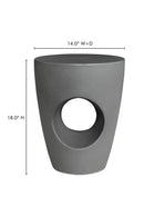Modern European furniture - Round Cutout Indoor/Outdoor Stool - www.oroa.com