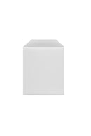 White Concrete Outdoor Bench | Novi Living Lazarus | Oroa.com