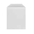 Hospitality furniture - White Concrete Outdoor Bench - www.oroatrade.com