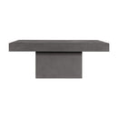 Hospitality furniture - Gray Concrete Outdoor Coffee Table - www.oroatrade.com