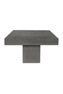 Gray Concrete Outdoor Coffee Table | Novi Living Maxima | Oroa.com