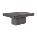 Hospitality furniture - Gray Concrete Outdoor Coffee Table - www.oroatrade.com