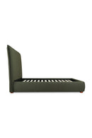 Hospitality furniture - Green Tall Headboard King Bed - www.oroatrade.com
