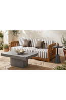 Gray Concrete Outdoor Coffee Table | Novi Living Maxima | Oroa.com