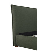 Hospitality furniture - Green Tall Headboard King Bed - www.oroatrade.com