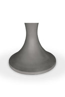 Gray Pedestal Outdoor Dining Table | Novi Living Isadora | Oroa.com