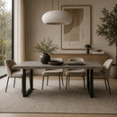 Hospitality furniture - Gray Cement Indoor/Outdoor Dining Table L - www.oroatrade.com