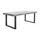 Hospitality furniture - Gray Cement Indoor/Outdoor Dining Table L - www.oroatrade.com