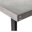 Hospitality furniture - Gray Cement Indoor/Outdoor Dining Table L - www.oroatrade.com