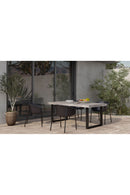 Gray Cement Indoor/Outdoor Dining Table L | Novi Living Jedrik | Oroa.com