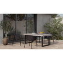 Hospitality furniture - Gray Cement Indoor/Outdoor Dining Table L - www.oroatrade.com