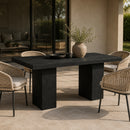 Hospitality furniture - Pillar-Legged Indoor/Outdoor Dining Table - www.oroatrade.com