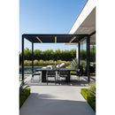 Hospitality furniture - Pillar-Legged Indoor/Outdoor Dining Table - www.oroatrade.com
