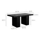 Hospitality furniture - Pillar-Legged Indoor/Outdoor Dining Table - www.oroatrade.com