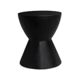 Contoured Indoor/Outdoor Stool | Novi Living Hourglass | Oroa.com