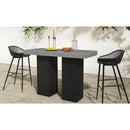 Hospitality furniture - Gray Concrete Outdoor Bar Table - www.oroatrade.com