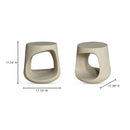 Hospitality furniture - Monolithic Concrete Indoor/Outdoor Stool - www.oroatrade.com
