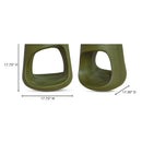 Hospitality furniture - Monolithic Concrete Indoor/Outdoor Stool - www.oroatrade.com
