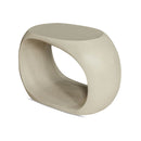 Carved Concrete Indoor/Outdoor Stool | Novi Living Albers | Oroa.com