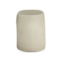 Carved Concrete Indoor/Outdoor Stool | Novi Living Albers | Oroa.com