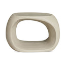 Carved Concrete Indoor/Outdoor Stool | Novi Living Albers | Oroa.com